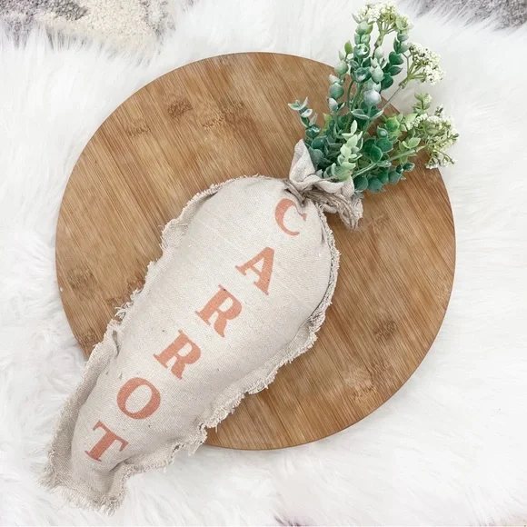 Handmade farmhouse spring carrots home decor - Picture 2 of 2